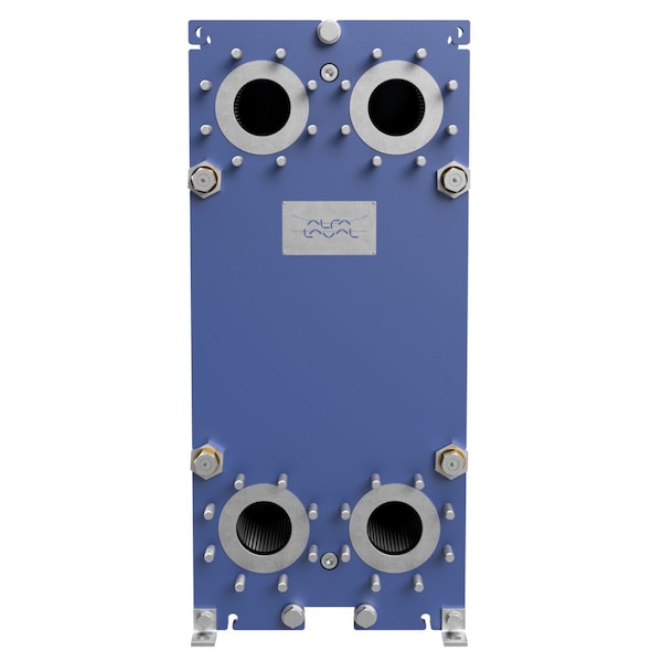 Gasketed Plate Heat Exchanger, 40 Plate, 5,770K BTU